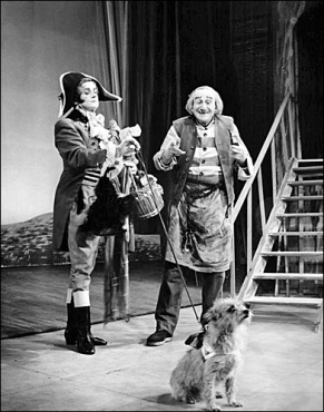 Zygmunt Apostoł (Markiz Giacomo Pimpinelli) i Antoni Kaczorowski (Oberżysta) w Paganinim (1965)