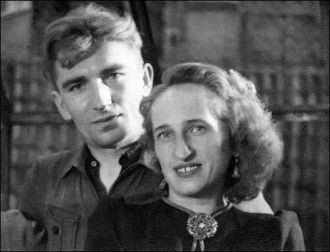 Z Ryszardem (4 lutego 1944)