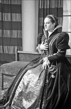 Jako Księżniczka Eboli w Don Carlosie (1953) - fot. Witold Chromiński