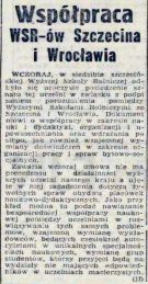 Kurier Szczeciński z 17 marca 1972 tekst: Jolanta Frydrykiewicz