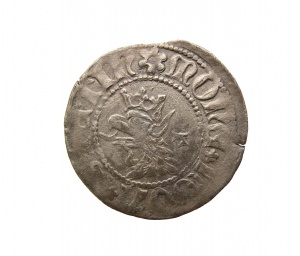Grosz, XV w., mennica Szczecin, srebro, ø 22,4 mm