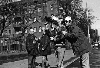 Czesław Piskorski, Andrzej Androchowicz, Gerard Aniołkowski i Janusz Rudnicki