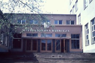 Budynek Wydziału Rolniczego przy ul. J. Słowackiego 17 Fot. Marian Piech (1964)